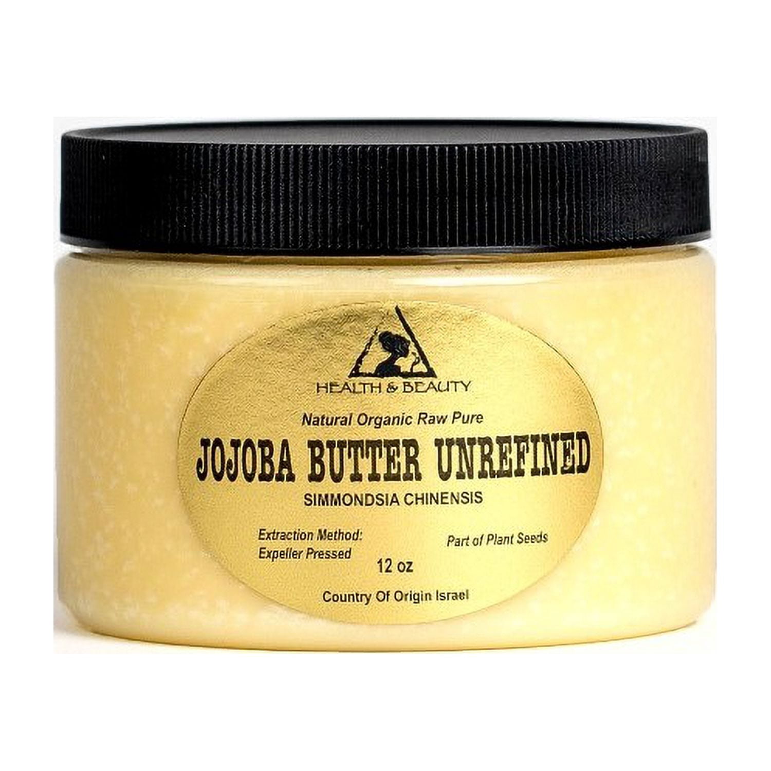JOJOBA BUTTER UNREFINED ORGANIC VIRGIN EXPELLER PRESSED RAW PURE 36 OZ
