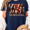 thumbnail image 2 of Horror Friends Autumn Unisex T-Shirt, Sizes S-5XL - Gategoo, 2 of 5
