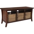 thumbnail image 1 of Crosley Meubles Wallis Banquette de Rangement d'Entrée - Acajou Vintage, 1 of 5