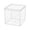 B, variant on Clear Acrylic Display Box with Lid - Transparent Plastic Square Storage Container for Candy Jewelry Crafts Gift Packaging Small Keepsake Organizer for Party Favors C