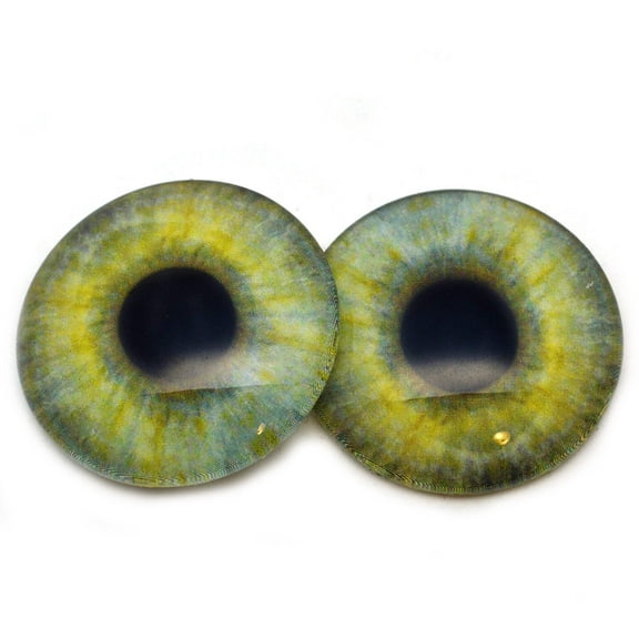 Light Green Human Inspired Glass Eyes