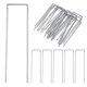 thumbnail image 1 of Uxcell 100 Pcs Estacas de Jardín de 6" 12 Gauge Plata, 1 of 6