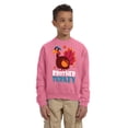 thumbnail image 2 of Awkward Styles Thanksgiving Youth Sweatshirt Brother Turkey Crewneck Tops for Kids, 2 of 4