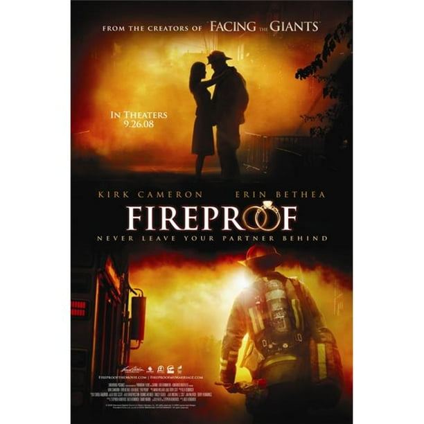 Pop Culture Graphics MOVEI5351 Fireproof Movie Poster Print&#44; 27 x 40 -  Walmart.com