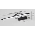 thumbnail image 2 of Aiwen LED Vanity Light Modern Light Fixture Rectangle Wall Lamp 11 Watts Black, 2 of 8