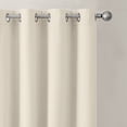 thumbnail image 2 of Better Homes & Gardens Velvet Grommet Blackout Single Curtain Panel, Vanilla Dream, 52" x 63", 2 of 5