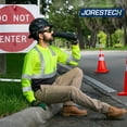 thumbnail image 6 of JORESTECH Hi-Vis Long-Sleeved Work Safety T-Shirt, TS-13 (L, Yellow/Black), 6 of 7
