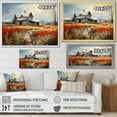 thumbnail image 4 of Designart "Farmhouse composition" Landscapes Wall Art Living Room, 4 of 5