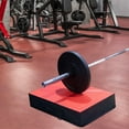 thumbnail image 3 of Almencla Coussin de Musculation Protection Sol Antidérapant Portable pour Club Exercice Haltère Entraînement Gym Rouge, 3 of 5
