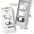 thumbnail image 3 of Dove 0% Aluminum Women's Deodorant Refill, Coconut and Pink Jasmine, 1.13 oz, 3 of 15