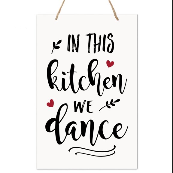 Family Sign Gift For New Home Decoration - We Dance