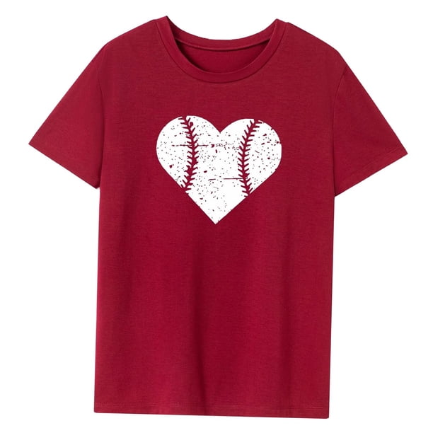 Camiseta Básica con Cuello Redondo para Mujer, Camiseta Básica para Senderismo Por Carretera, Viajes, Mujer SG