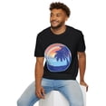 thumbnail image 7 of Summer Bubble Ocean Waves Men Women Paradise Graphic TShirt, 7 of 7