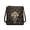 Black-Elephant Sunflower, variant on Aztec Wolf Print Leather Purse for Women Crossbody Satchel Purse Hobo Bag with Zipper Front and Back Pockets, Sling Messenger Bag with Adjustable Strap, Yellow