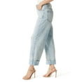 thumbnail image 3 of Jessica Simpson Women's and Women's Plus Zinnia Boyfriend Jeans, 25" Inseam, Sizes 2-24, 3 of 5
