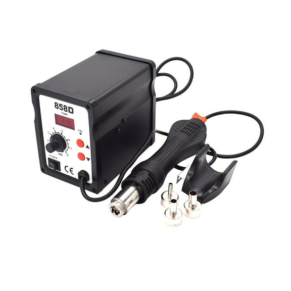 yotijay 858D Hot Air reworks station Fast Heating Portable Alloy Desoldering Station for