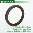 thumbnail image 4 of Unique Bargains 1 Pc Rear Crankshaft Oil Seal for NISSAN SENTRA 1983-2012 No.12279-0M300, 4 of 7