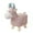 Pink, variant on Animal Footstool Footrest Ottoman Cute Multifunctional Portable Room Decors Sofa Tea Stool for Living Room, Porch, Playroom, Indoor Outdoor red