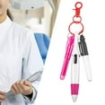 thumbnail image 6 of Abbraccia Retractable Shuttle Pen Carabiner Shuttle Pen Office Supplies Gift Multipurpose Nurses Day Gift Nurse Pen Ballpoint red, 6 of 9