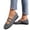 46# Gray, variant on Women's Knit Slip On Flats Ballet Shoes with Wide Toe Box Arch Support Breathable Mesh Memory Foam Non-Slip for Walking Office Navy 36