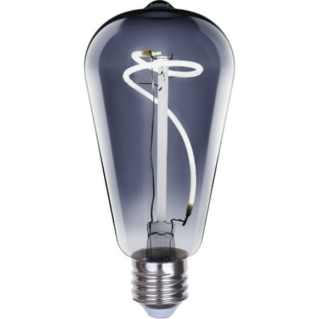 Great Value Vintage Light Bulb 40W Equivalent Daylight St19 E26 Base 4 Pack