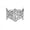 Silver, variant on Antique Gold Lace Flowers Cocktail Rings for Women Cubic Zirconia Diamond Statement Wedding Party Engagement Stackable Ring Open Adjustable Middle Finger Band Comfort Fit Jewelry for Wife Mom