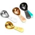 thumbnail image 4 of JeashCHAT Stainless Steel Measuring Coffee Scoop Short Handle Tablespoon Measuring Spoons for Coffee Sugar, 15 ml, 4 of 8