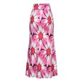 thumbnail image 4 of Weiqiqre Jupes Maxi pour Femmes Décontractées Douces à Revers Taille Haute Jupe Longue Maxi Robe Polyvalente, 4 of 7