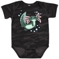 thumbnail image 3 of Inktastic Cute Axolotl swimming with bubbles Boys or Girls Baby Bodysuit, 3 of 5