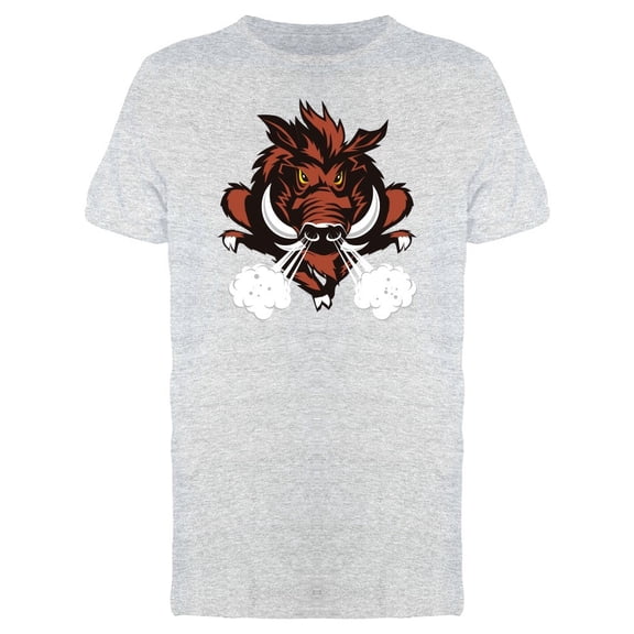 Retro Wild Boar Mascot Tee Men's -Image by Shutterstock