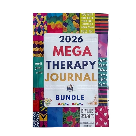 HannLk Therapeutic Guided Notebook Emotional Wellness Writing Journal for Men Women
