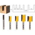 thumbnail image 2 of Yonico 5 Bit Straight/Dado Router Bit Set - 1/4" Shank - 14522q, 2 of 7