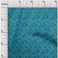 thumbnail image 2 of oneOone Polyester Spandex Blue Fabric Batik Dress Material Fabric Print Fabric By The Yard 56 Inch Wide, 2 of 5