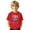 Red2, variant on Kids 250 Anniversary USA Shirts 250 Year American Flag Tshirt Memorial Day T-Shirt Independence Day Patriotic Short Sleeved Tees Tops (Black1 2-3 Years)