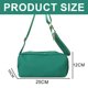 thumbnail image 2 of Nueva bolsa de lona de gran capacidad con forma de almohada, bolsa para tostadas de ocio, pequeña y sencilla, bolso de hombro de moda occidental, verde, 2 of 5