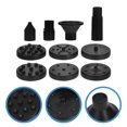 thumbnail image 2 of juegos de bomba para fuente de baño de pájaros con energía solar, boquillas flotantes y cabezales rociadores de agua de plástico para estanques pequeños, jardines y peceras, 2 of 8