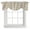 Off-White, variant on Tie Up Valances for Windows, Teal Orange Eucalyptus Adjustable Valance Curtains Window Treatment for Living Room, Weeping Botanical Leaves Rod Pocket Kitchen Curtains & Drapes 54x18 Inch