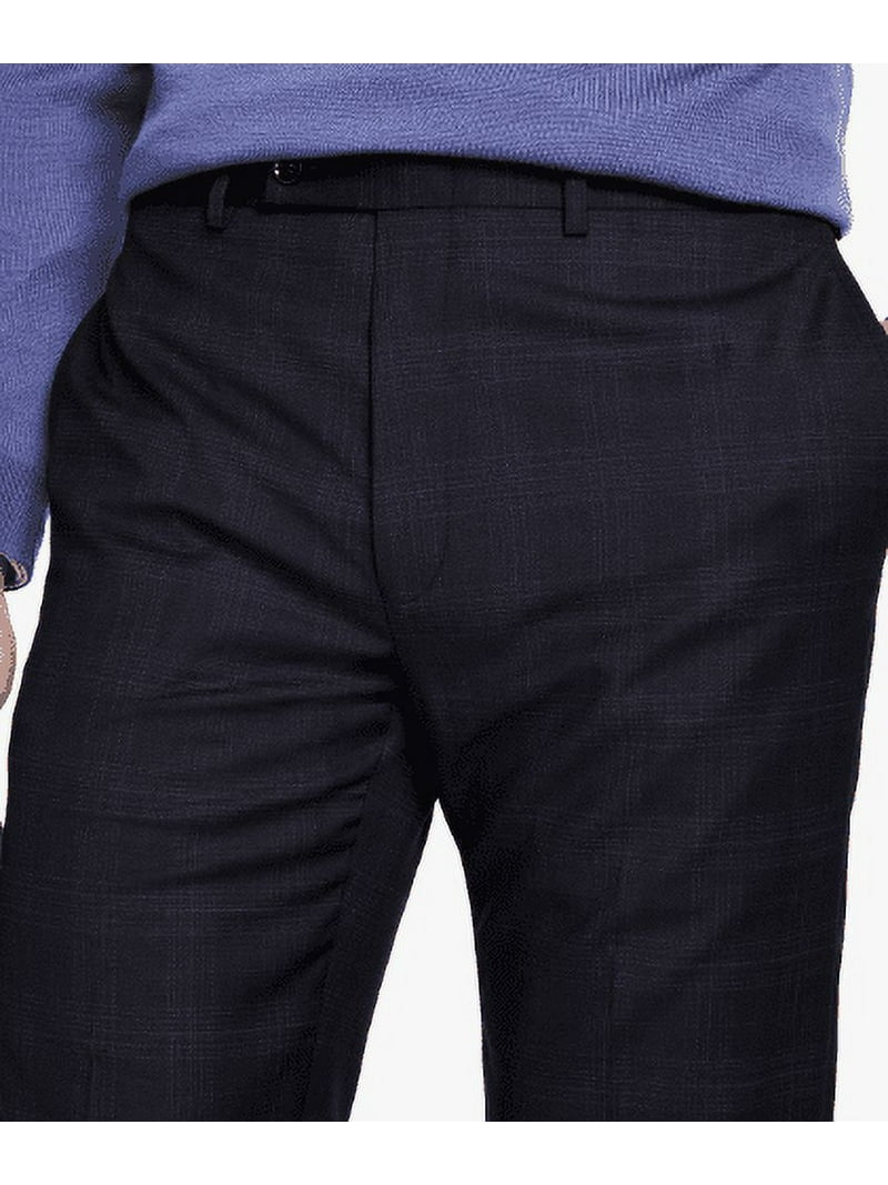green emerald velvet dress Calvin Klein Men's Infinite Stretch Skinny-Fit Dress Pants - Dark Grey main image 1