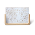 thumbnail image 1 of White Wall Rough Surface Texture Photo Wooden Photo Frame Tabletop Display, 1 of 3