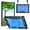 Black Blue, variant on Shockproof Handle Case for (12.4 Inch) Samsung Galaxy Tab S7 FE (SM-T730/T736B) and Galaxy Tab S7 Plus (SM-T970), Drop Proof 360 Degree Rotating Stand Cover Case with Shoulder Strap (Black Rose)