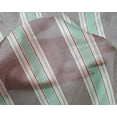 thumbnail image 3 of oneOone Soie Tabby Tissu Imprimé à Rayures Multicolores BTY 42 Pouces de Large, 3 of 3
