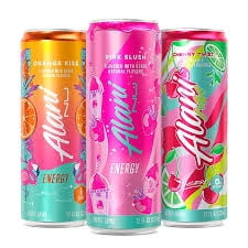 Alani Nu Energy Drink Variety Pack 12 fl oz Cans, 18 Count Assorted Flavors Low Calorie Sugar Free Beverage