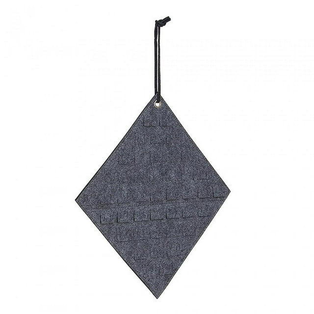 Bunblic Display Holder Brooch Storage Rack Decoration,Hanging Pin Display Pin Display Board for Gift Shop Accessories Household Badge Gray