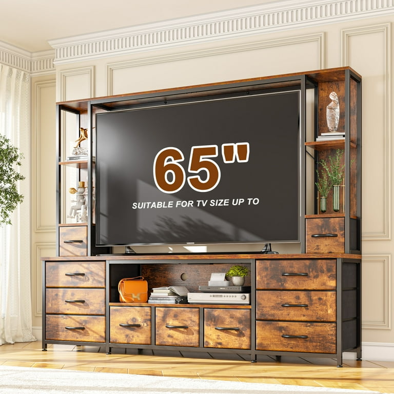 Wall unit 65 inch tv discount