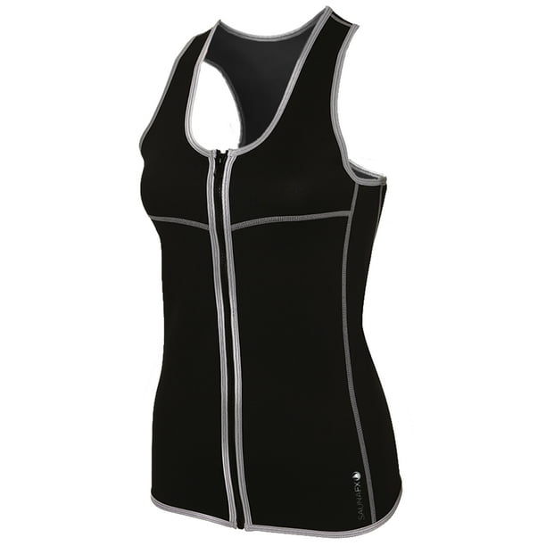 SaunaFX Women's Slimming Neoprene Sauna Vest with Microban