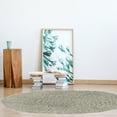 thumbnail image 2 of Linon Home Décor New Flokati Area Rug Collection, Light Gray, 8' Round, 2 of 5