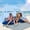 Sky Blue, variant on Beach Tent for 3/4 People Spf50+ Sun Shelter with Breathable 3Way Ventilation Reinforced Fiberglass Poles Portable Shade for Beach Camping,Xdegoge Home and Kitchen Decor Clearance