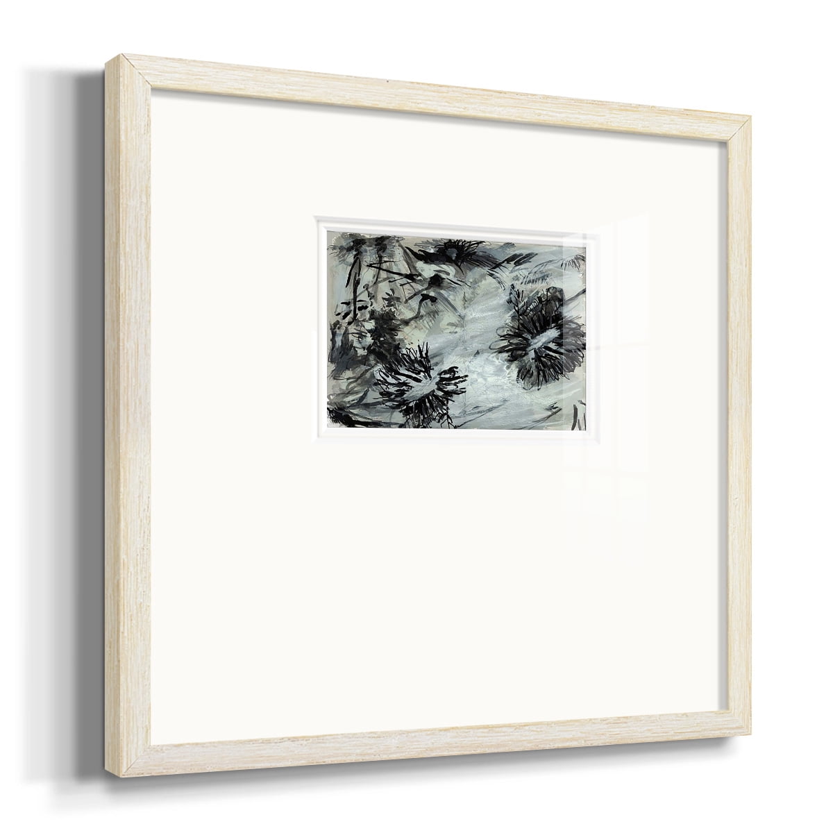 Black & White Chinois IPremium Framed Print