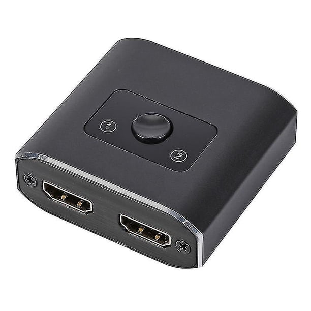 Hdmi Splitter 4k Ultra 2 en 1 Out Switch Switch Switch Switch Plug and Play para Ps3/4 Xbox Box