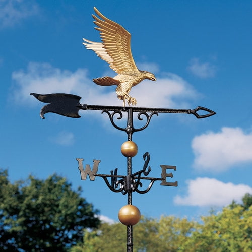 46 Eagle Weathervane, Gold-Bronze by